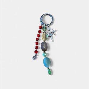 Colorful Beaded Keychain/ Bag Charm